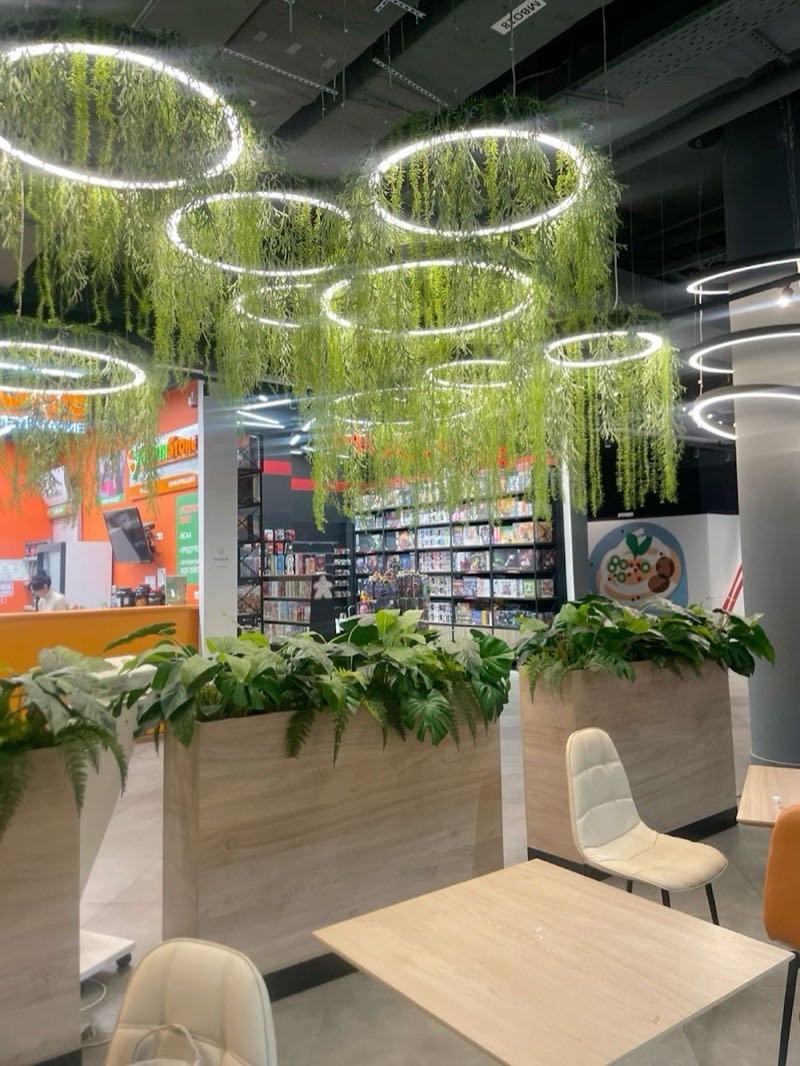 Inside the Afloraa store in Banashankari